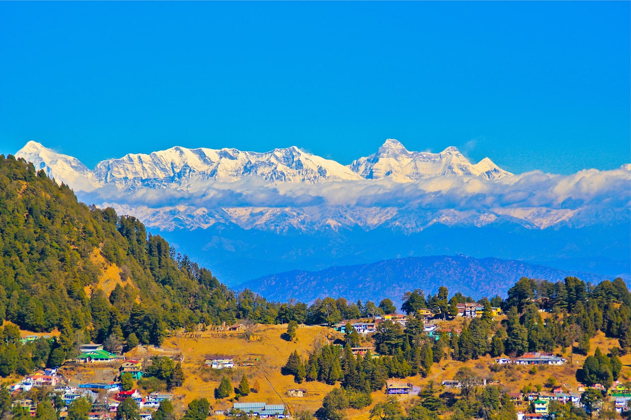 Himalaya view Fro Mukteshwar